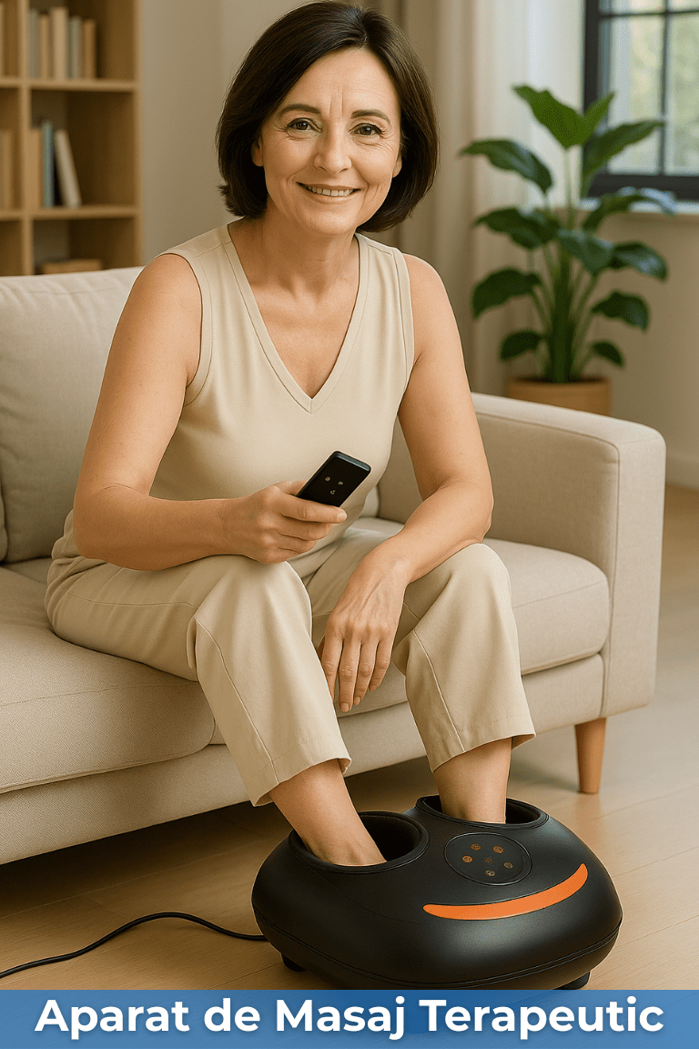 Aparat de Masaj Terapeutic la Picioare - Delfino®️