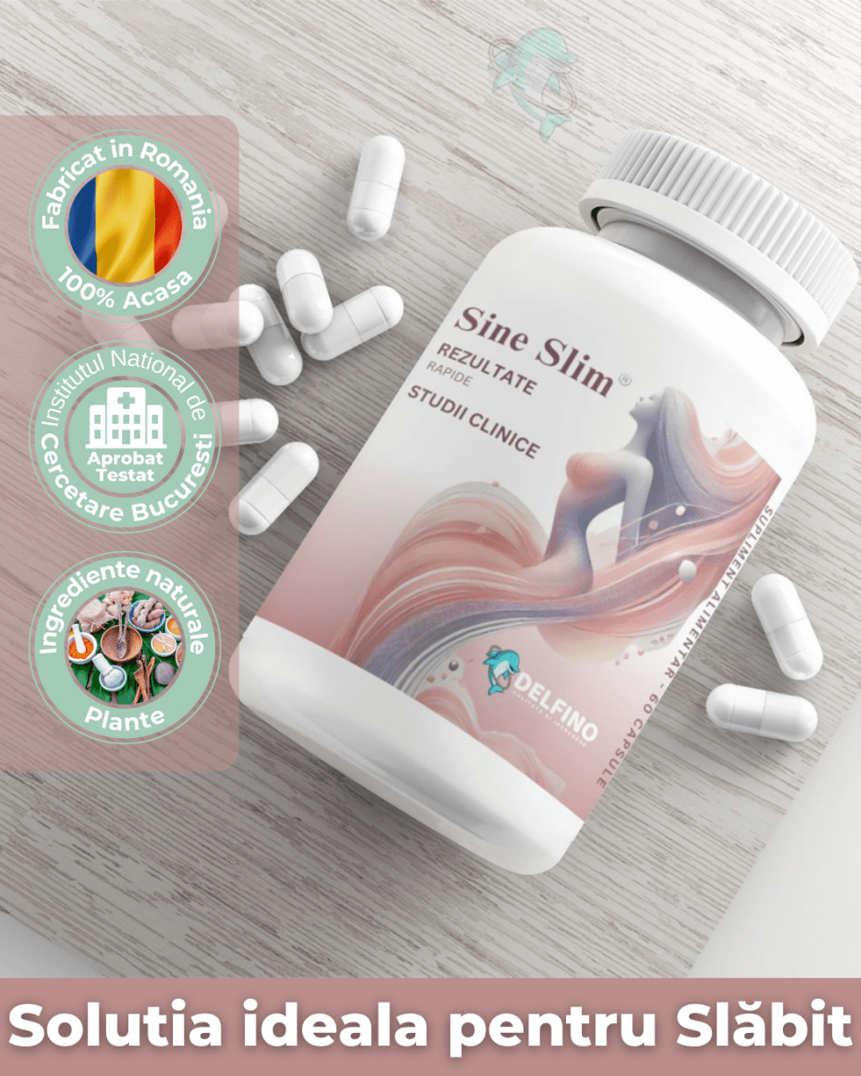 Sine Slim Delfino®️ cu Sinetrol - 60 de capsule