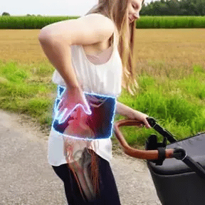 Centura Terapeutică cu Masaj Magnetic Delfino®️