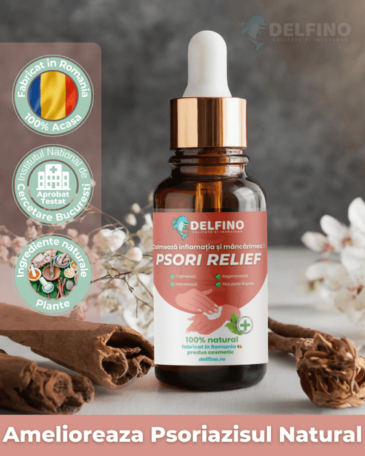 Psorizol Delfino® - Ulei pentru Psoriazis si iritații pe piele