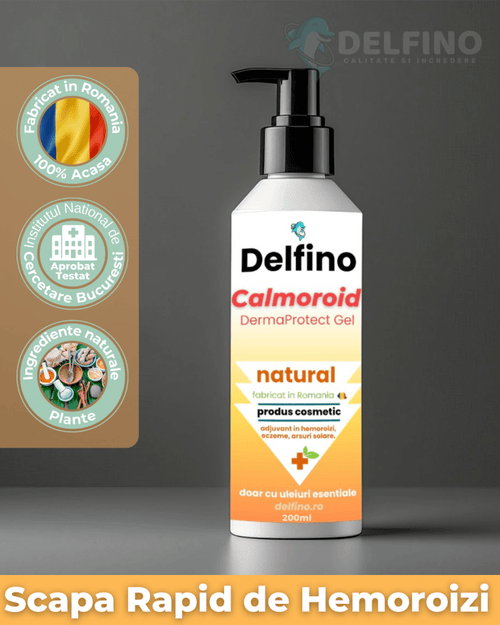 Gel Calmoroid pentru Hemoroizi- Delfino®️