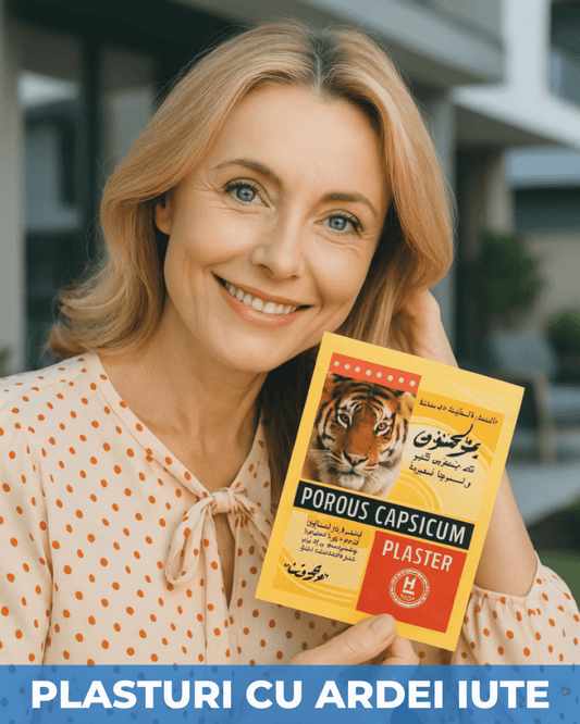 Plasturi Terapeutici cu Ardei Iute Delfino®️ (SET 12)