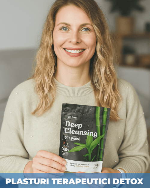 Plasturi Terapeutici pentru Detoxifiere - DELFINO®️