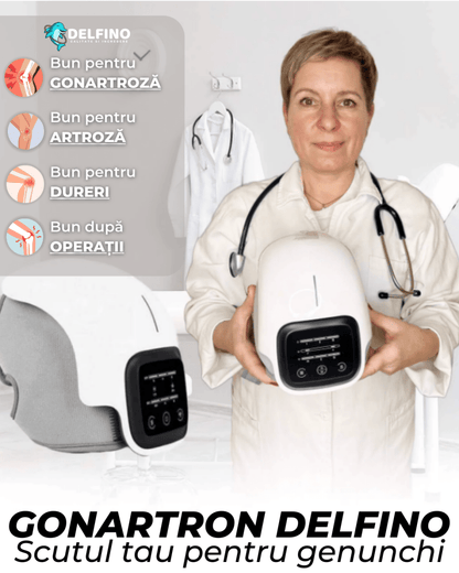 Gonartron de masaj pentru genunchi - Delfino®