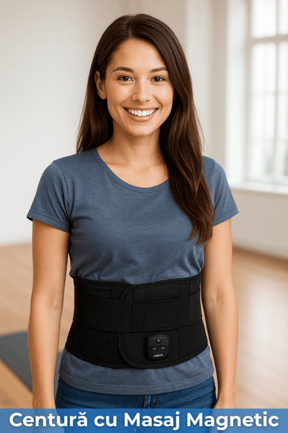Centura Terapeutică cu Masaj Magnetic Delfino®️