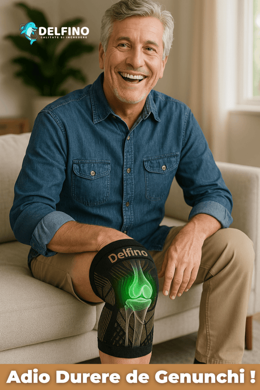 Genunchiera Cu Fir De Cupru Delfno®